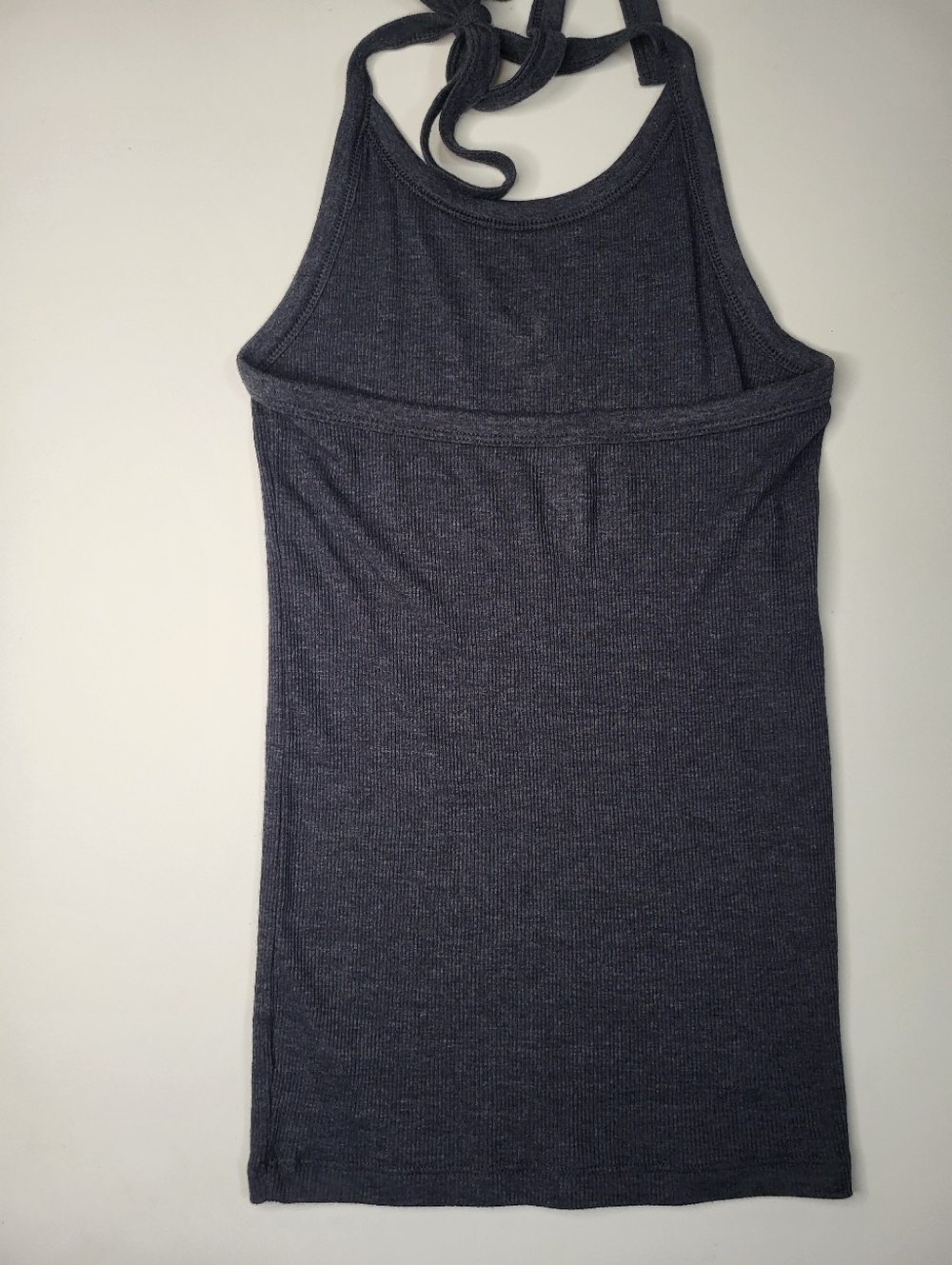 aerie Navy Ribbed Halter Top - Picture 2 of 3